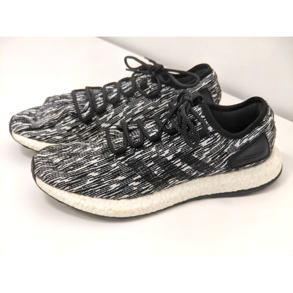 Adidas Mens Performance PureBoost Running All Terrain Shoes Oreo Size 11 CLEAN - Picture 12 of 14